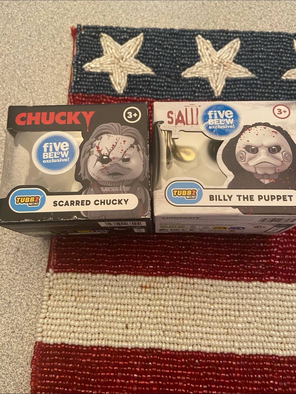 Scarred Chucky Collectible - White & Black